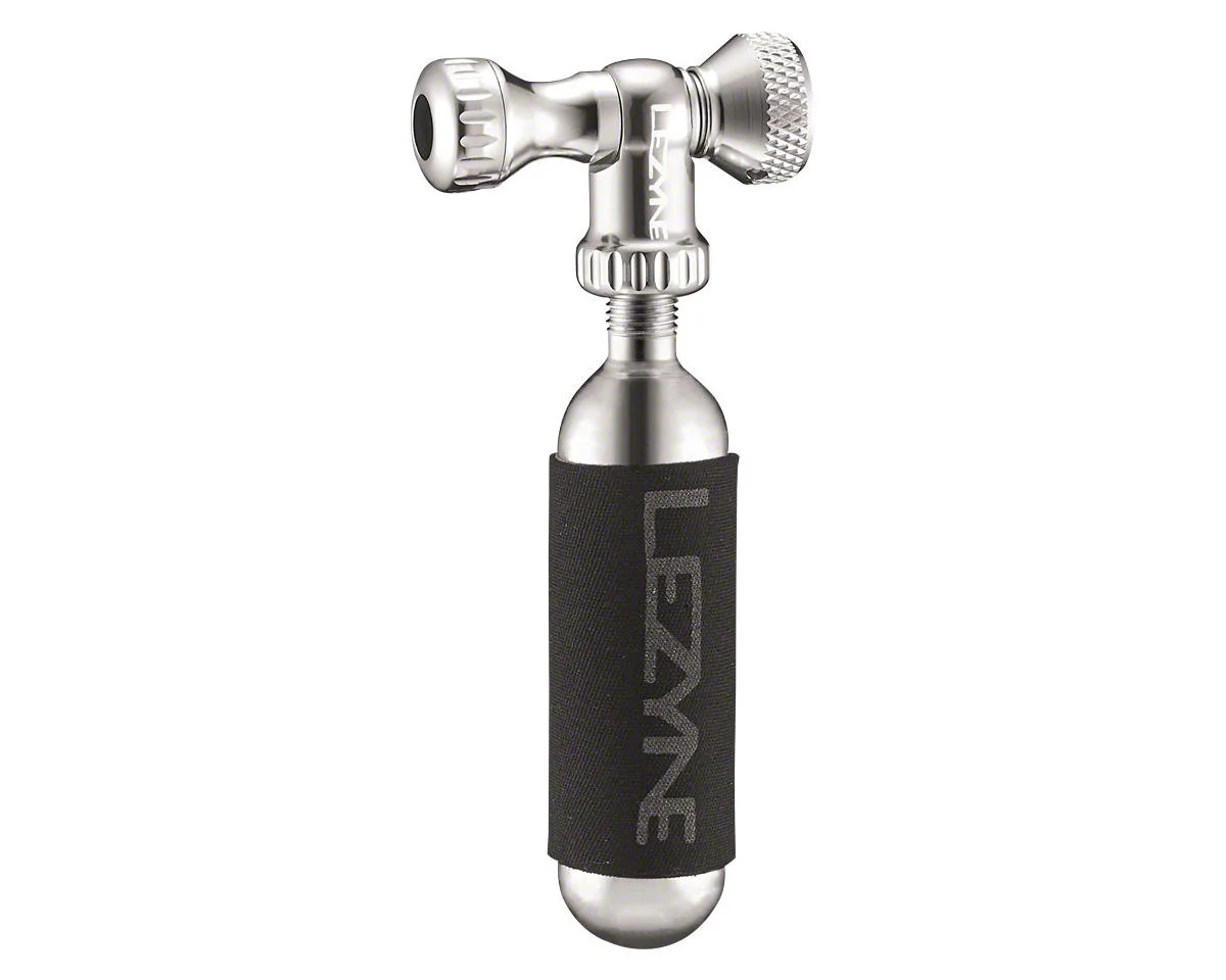 Lezyne Control Drive CO2 Inflator (Silver) (w/ 16g Cartridge)